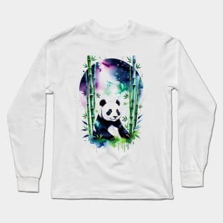 Galactic Panda Long Sleeve T-Shirt